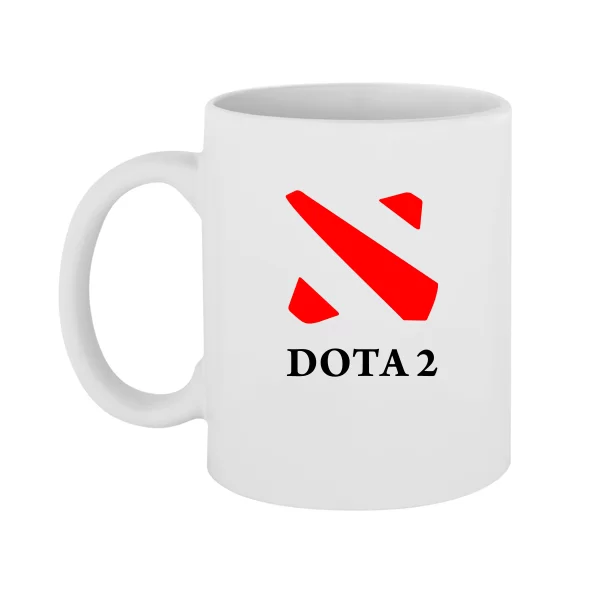 Чашка Dota 2 контур