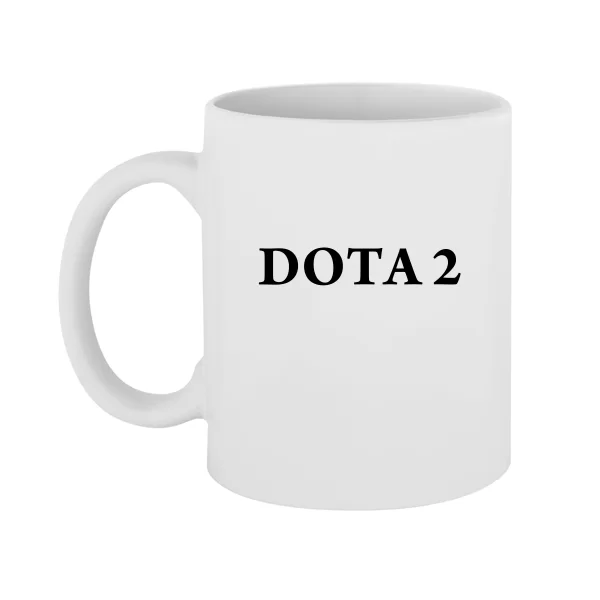 Чашка Напис Доту 2