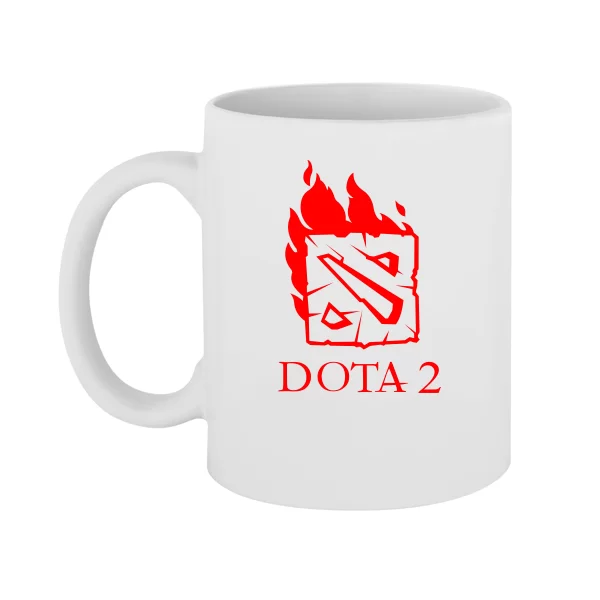 Чашка Огненная Dota 2