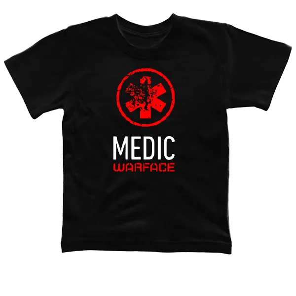 Детская футболка Warface Медик