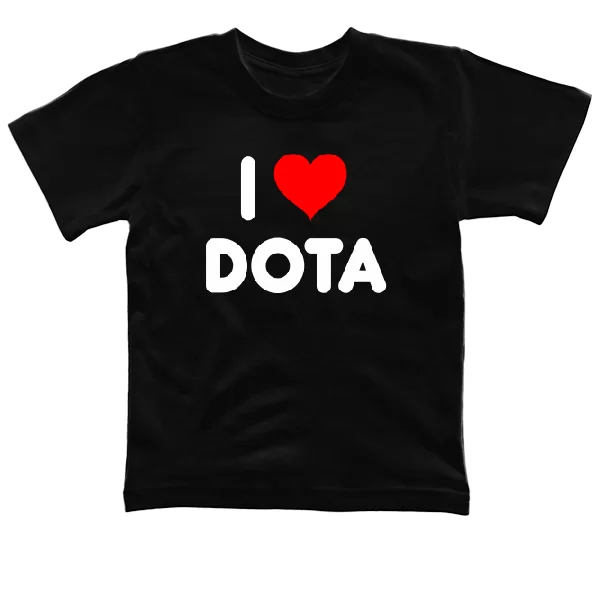Детская футболка I Love Dota