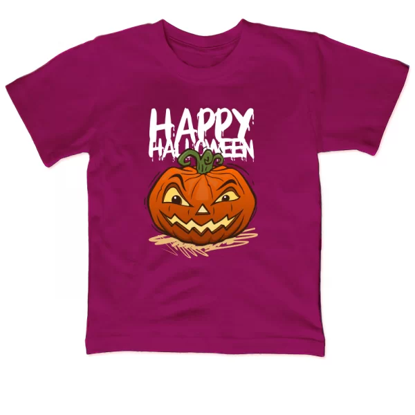 Дитяча футболка Happy Halloween гарбуз