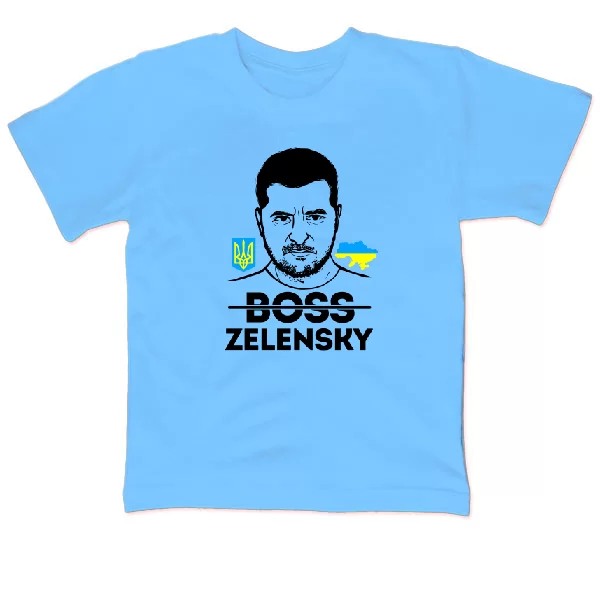 Детская футболка Zelensky Boss
