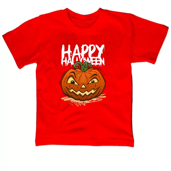 Дитяча футболка Happy Halloween гарбуз