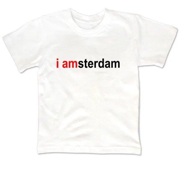 Детская футболка I Amsterdam 2076