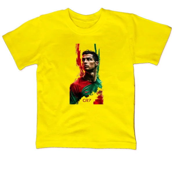 Детская футболка Cristiano Ronaldo art