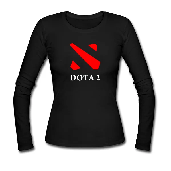 Женский лонгслив Dota 2 контур