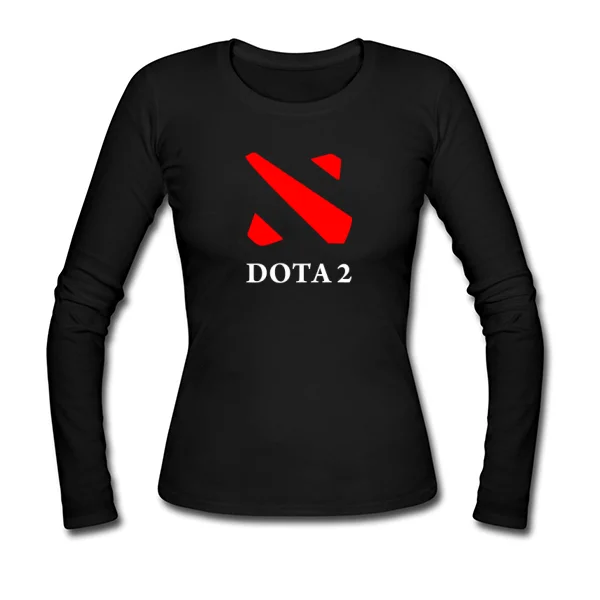 Жіночий лонгслив Dota 2 контур 12003