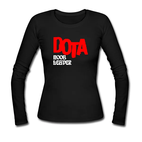 Жіночий лонгслив Dota Noob Leader