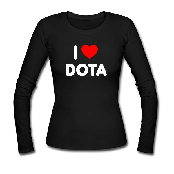 Женский лонгслив I Love Dota