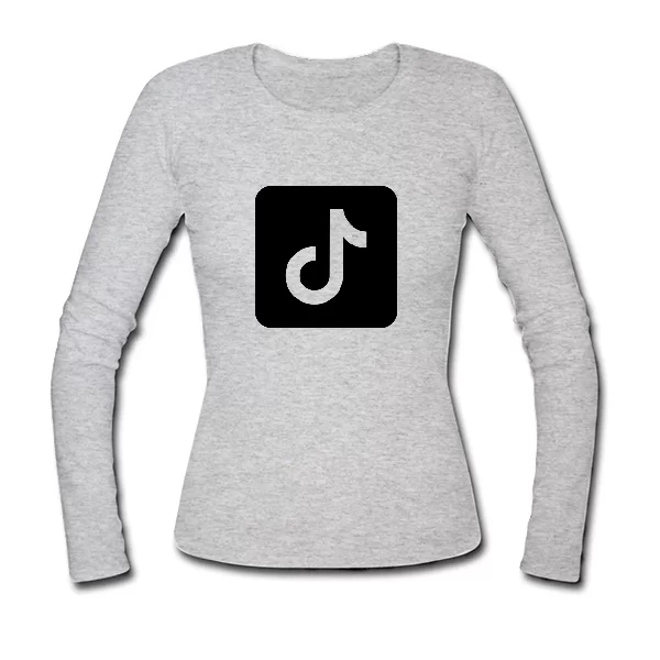 Женский лонгслив TikTok квадрат