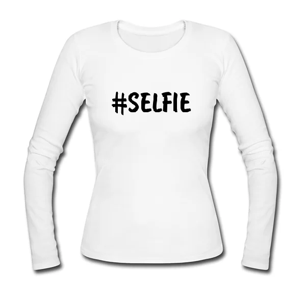 Женский лонгслив Selfie