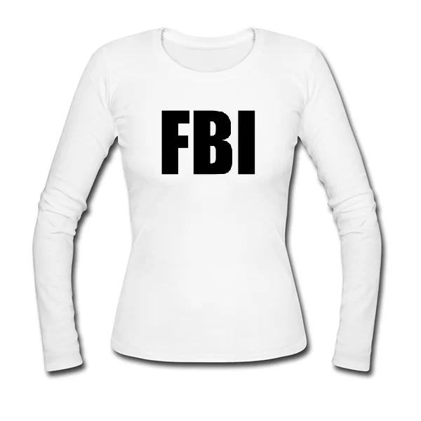 Женский лонгслив FBI