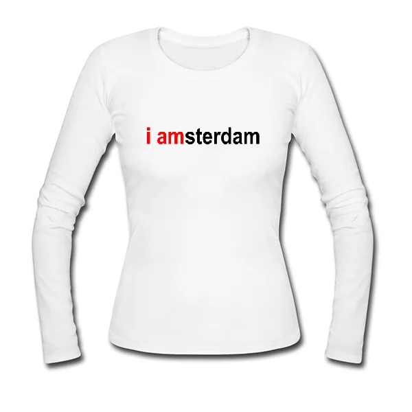 Женский лонгслив I Amsterdam