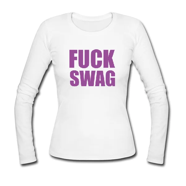 Женский лонгслив Fuck Swag