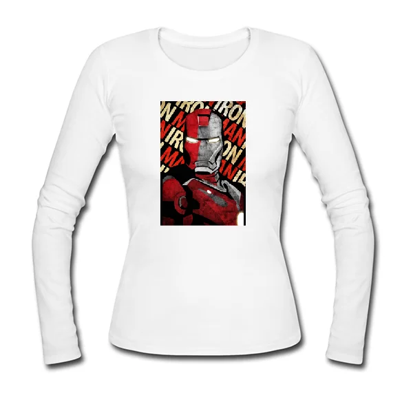 Женский лонгслив Iron Man