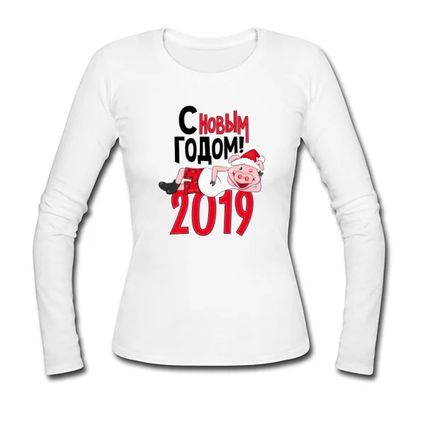 Женский лонгслив 2019 год