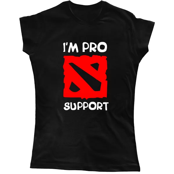 Женская футболка Im pro support