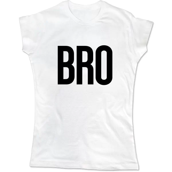 Женская футболка BRO