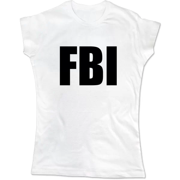 Женская футболка FBI