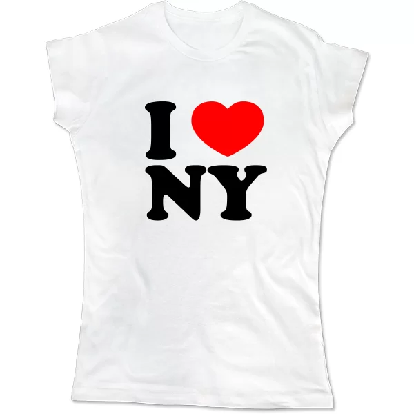 Женская футболка I Love Ny