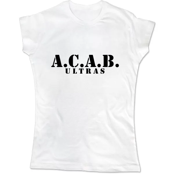 Женская футболка A.C.A.B. Ultras