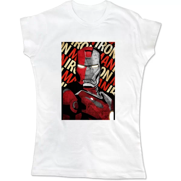 Женская футболка Iron Man