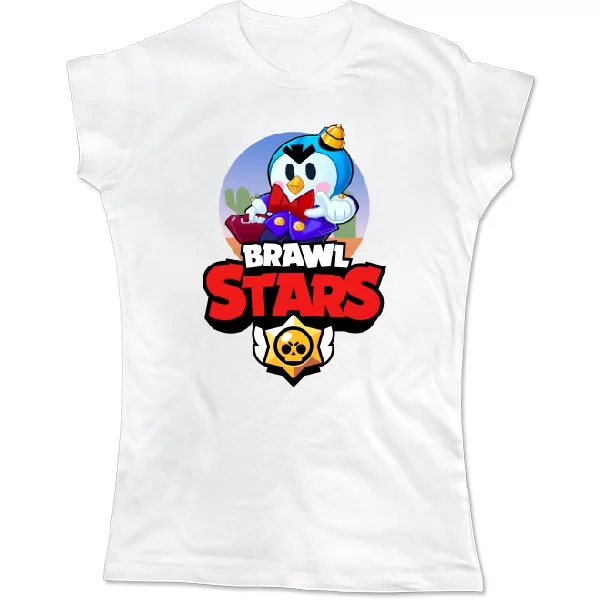 Женская футболка Brawl Stars Mr P