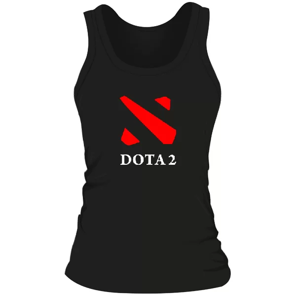 Женская майка Dota 2 контур