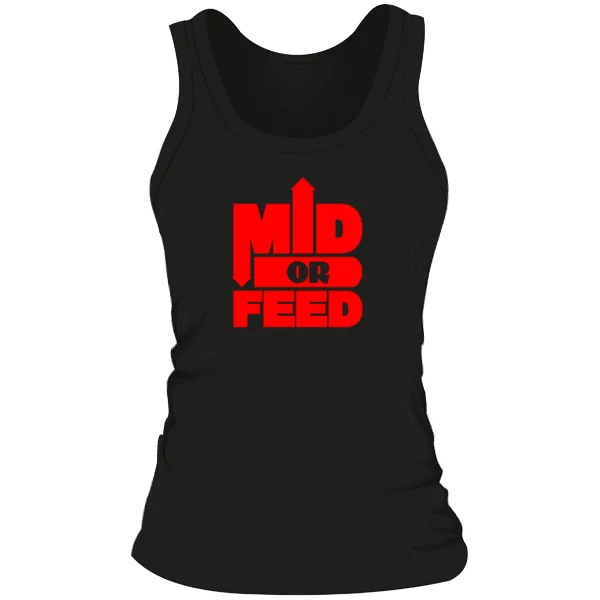 Женская майка Mid or Feed 12014