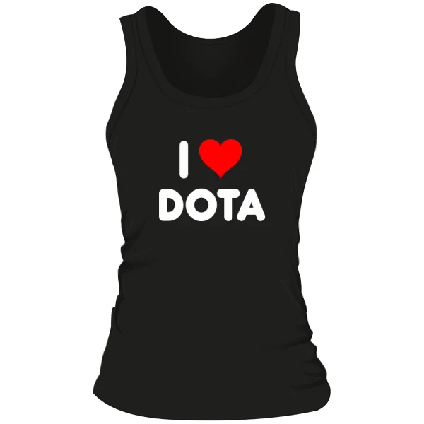 Женская майка I Love Dota 12023