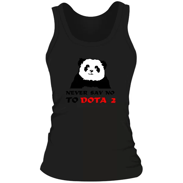 Женская майка Never say no to Dota 2 12026