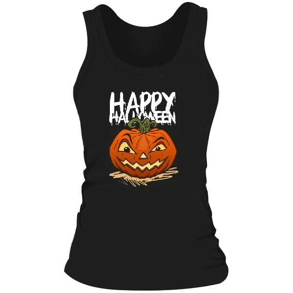 Жіноча майка Happy Halloween гарбуз