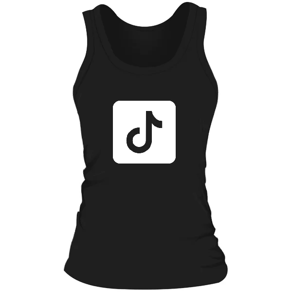 Женская майка TikTok квадрат