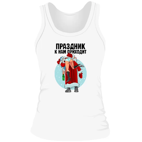 Женская майка Праздник НГ
