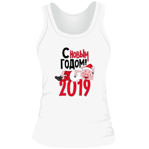 Женская майка 2019 год