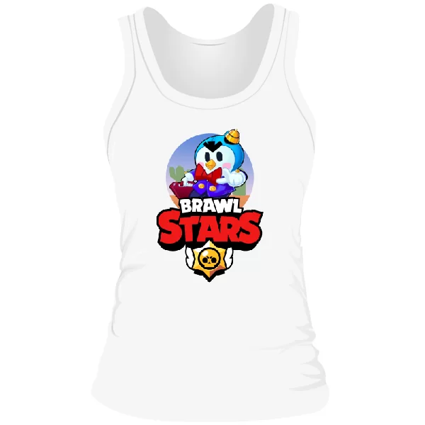 Женская майка Brawl Stars Mr P