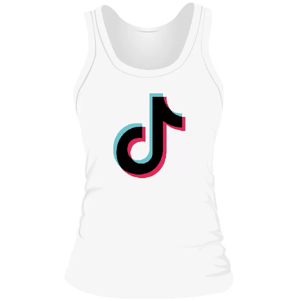 Женская майка Логотип Tik Tok
