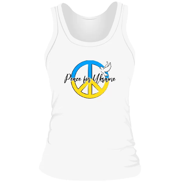 Женская майка Peace for Ukraine