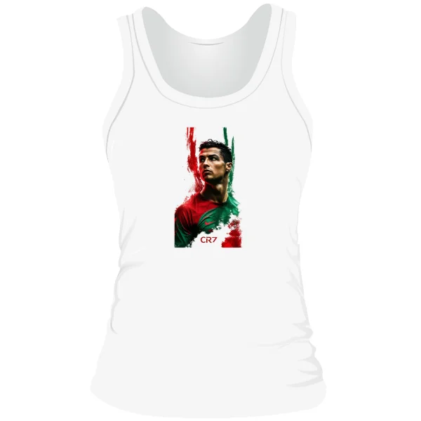 Женская майка Cristiano Ronaldo art