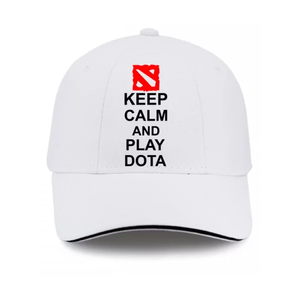 Кепка Keep Calm and Play Dota