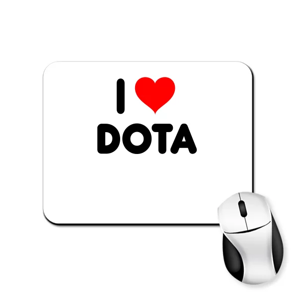 Коврик для мыши I Love Dota