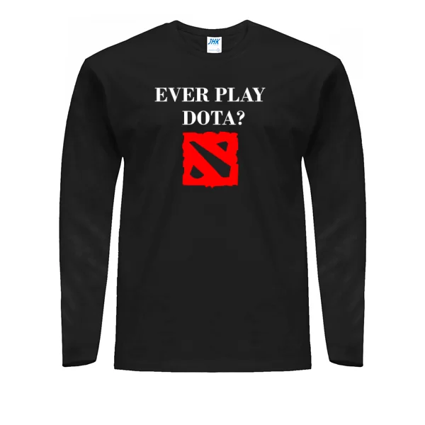 Мужской лонгслив Ever play Dota