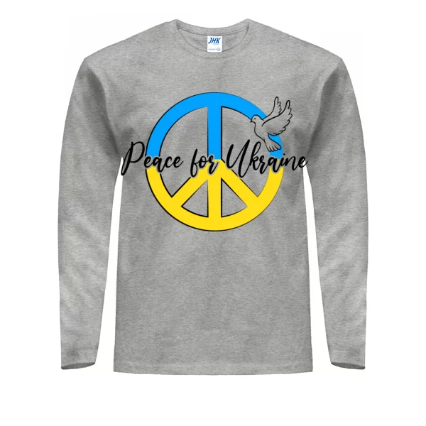 Мужской лонгслив Peace for Ukraine