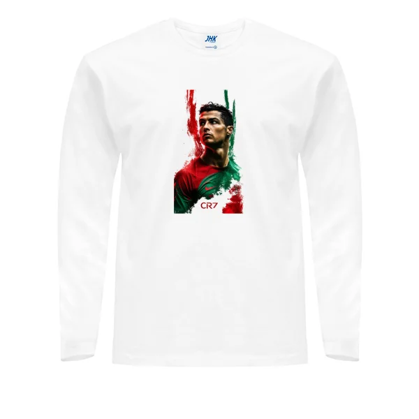 Мужской лонгслив Cristiano Ronaldo art