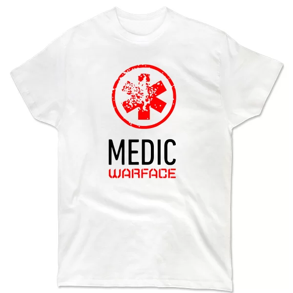 Мужская футболка Warface Медик