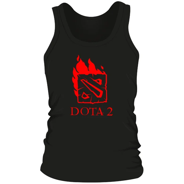 Мужская майка Огненная Dota 2 12027