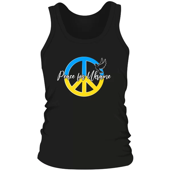Мужская майка Peace for Ukraine