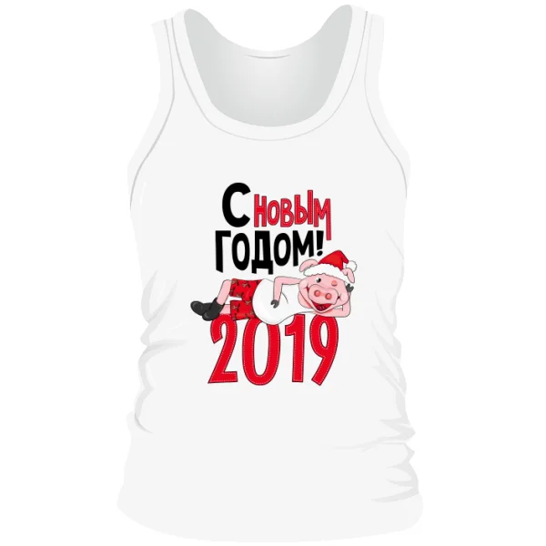 Мужская майка 2019 год 17349