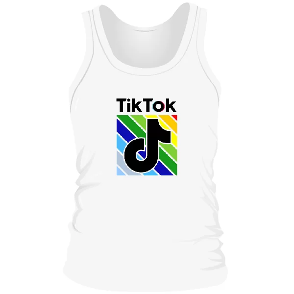 Мужская майка Tik Tok арт